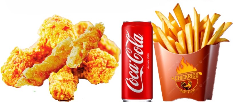 5 Tiras+5 Alitas - Best crispy chicken in Palamós